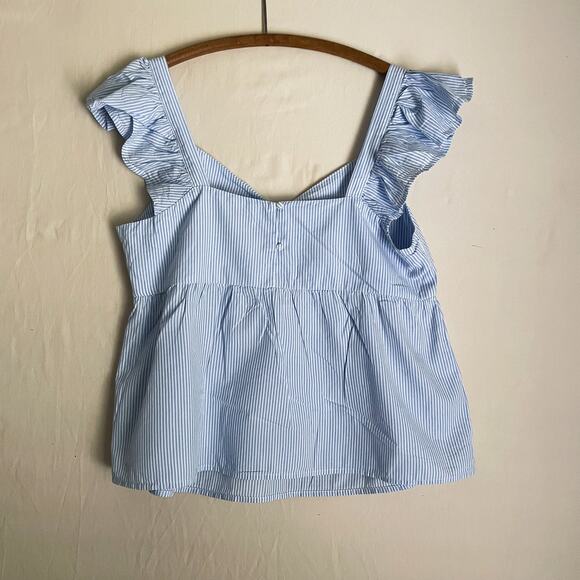 Andree by Unit Chambray Summer Top. Size large. Great condition. - Picture 5 of 5
